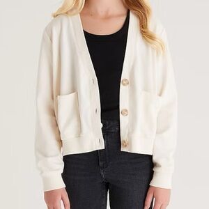 Z Supply NWT Arbor Cream Cardigan size M 10-12
